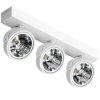 LAMPA SUFITOWA SPOT REFLEKTOR AZZARDO JERRY 3 12V CZARNA